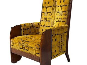 Art Deco Amsterdamse School Lounge Chair by Cornelis van der Sluys, 1918